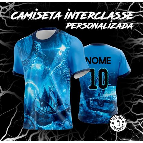 Camiseta para Interclasse Personalizada .